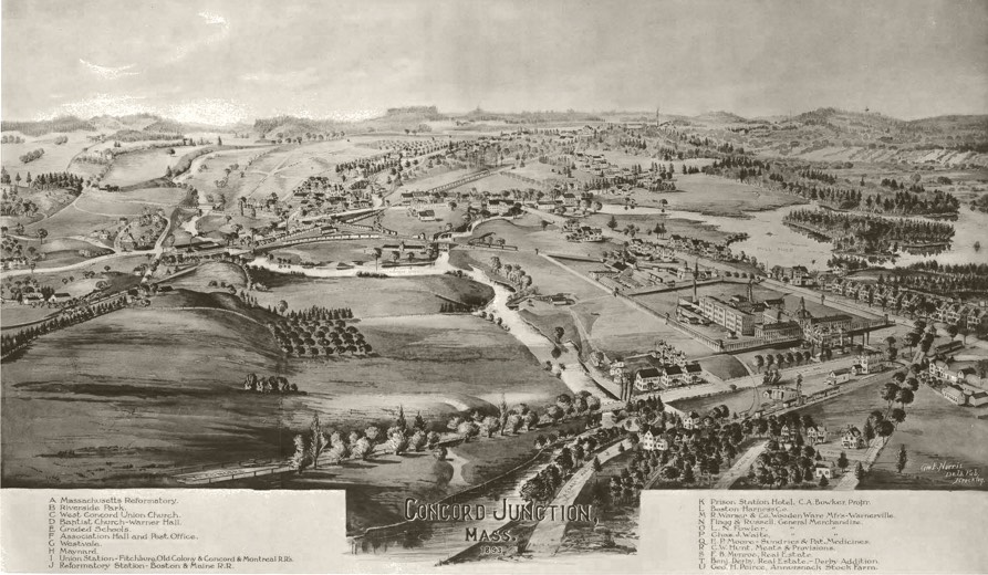 Concord Junction map